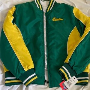 Reversible university of Oregon jacket